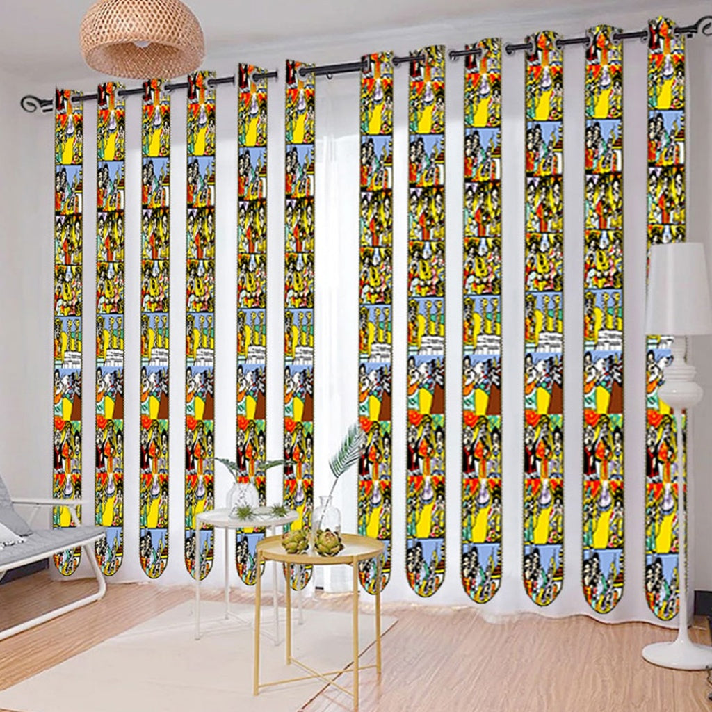 2 PCS Living Room Curtain 50X84